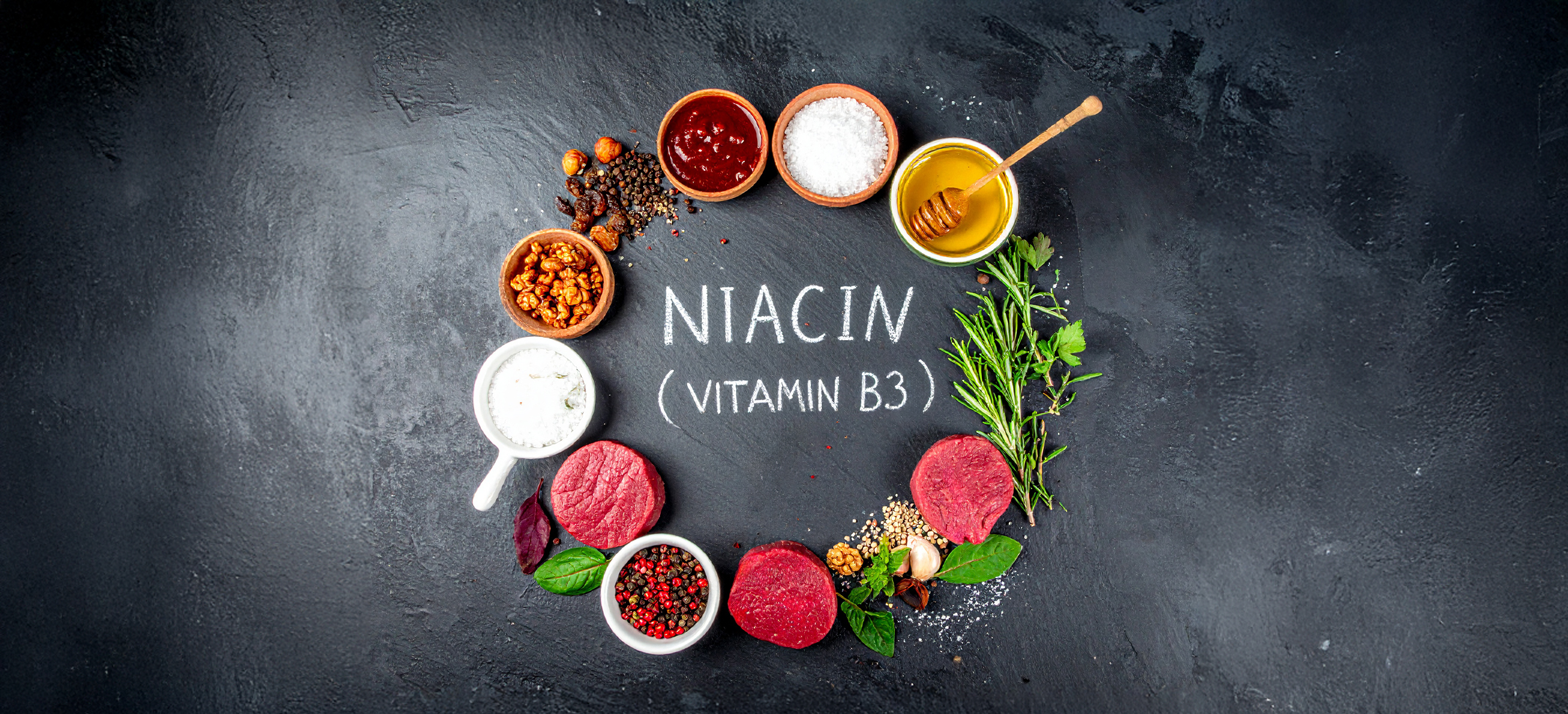 Niacin B3 header